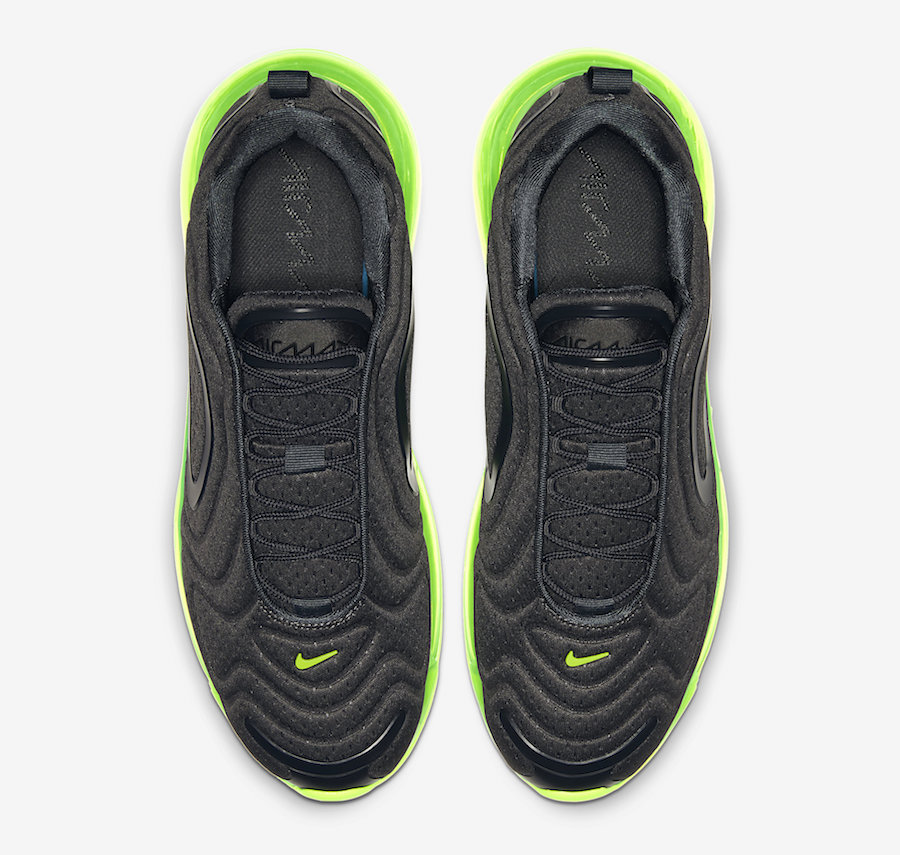 Nike Air Max 720 Black Volt AO2924-018 Release Date