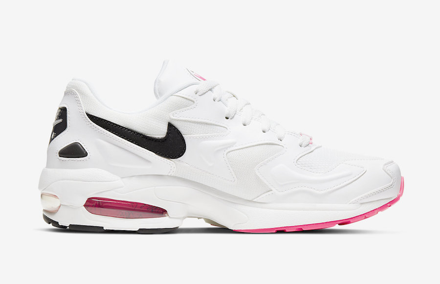 Nike Air Max2 Light White Black Pink AO1741-107 Release Date