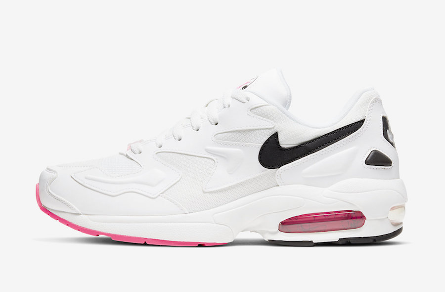 Nike Air Max2 Light White Black Pink AO1741-107 Release Date