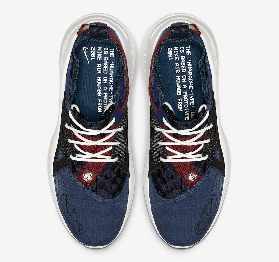 Nike Huarache Type Navy Blue BQ5102-400 Release Date