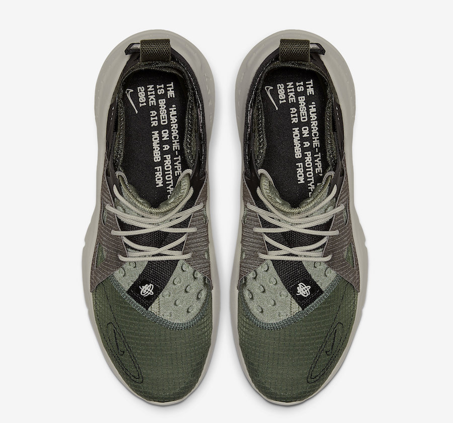 Nike Huarache Type Olive BQ5102-300 Release Date