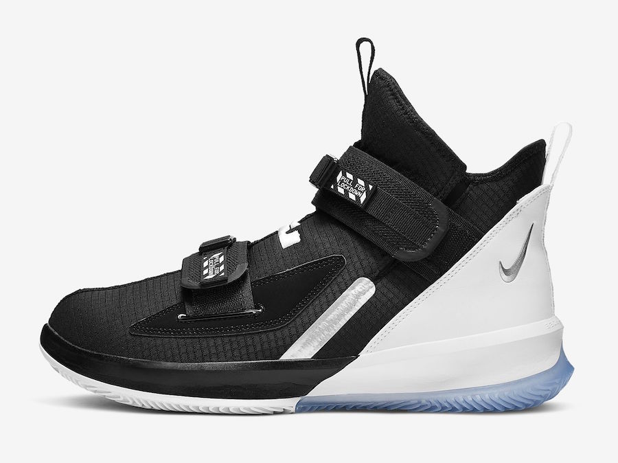 Nike LeBron Soldier 13 Black Chrome AR4225-001 Release Date