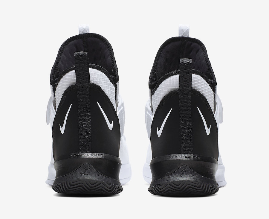 Nike LeBron Soldier 13 White Black AR4228-100 Release Date