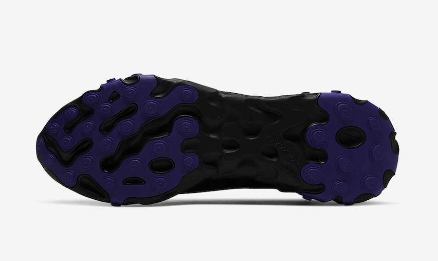 Nike React Ianga Black Light Aqua Anthracite Court Purple AV5555-002 Release Date