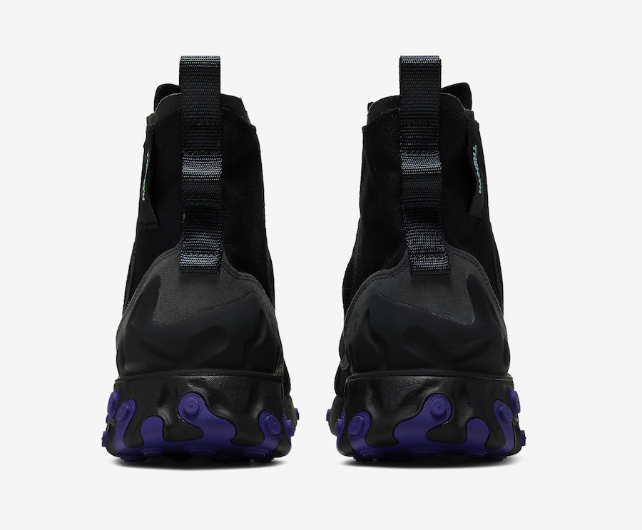 Nike React Ianga Black Light Aqua Anthracite Court Purple AV5555-002 Release Date