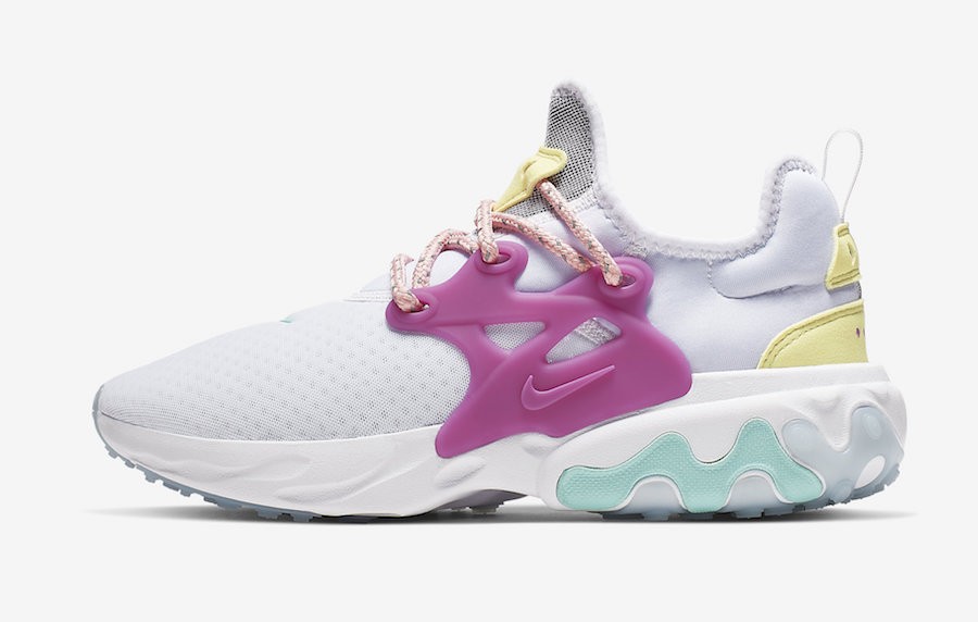 Nike React Presto WMNS Green Coral Violet CD9015-101 Release Date