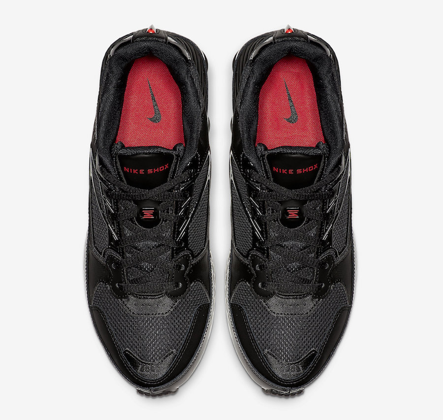 Nike Shox Enigma Black Gym Red BQ9001-001 Release Date