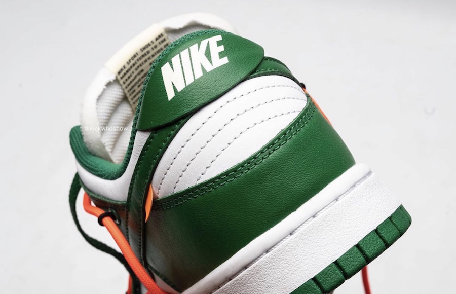 Off-White Nike Dunk Low Pine Green CT0856-100 2019 Release Date Price