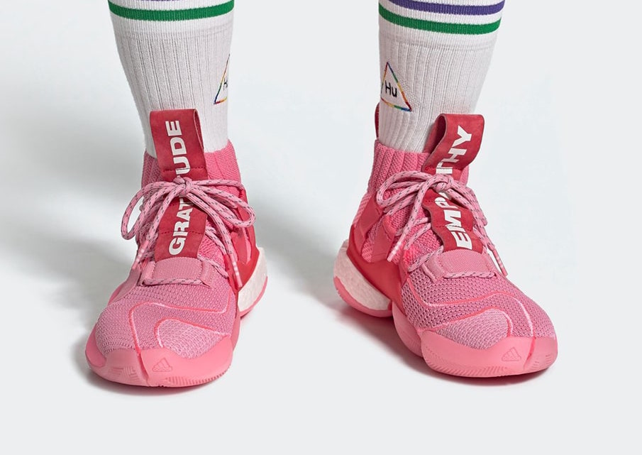 Pharrell adidas Crazy BYW X Pink EG7723 Release Date