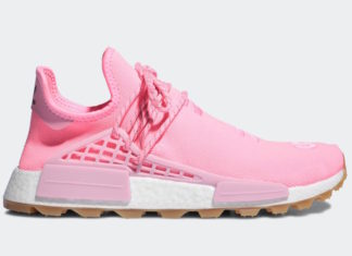 Pharrell adidas NMD Hu Trail Sun Calm Pink Gum EG7740 Release Date