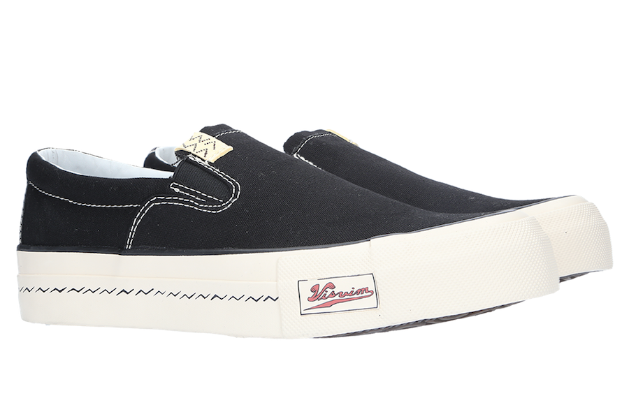 VISVIM Skagway Slip-On Black Release Date - Sneaker Bar Detroit