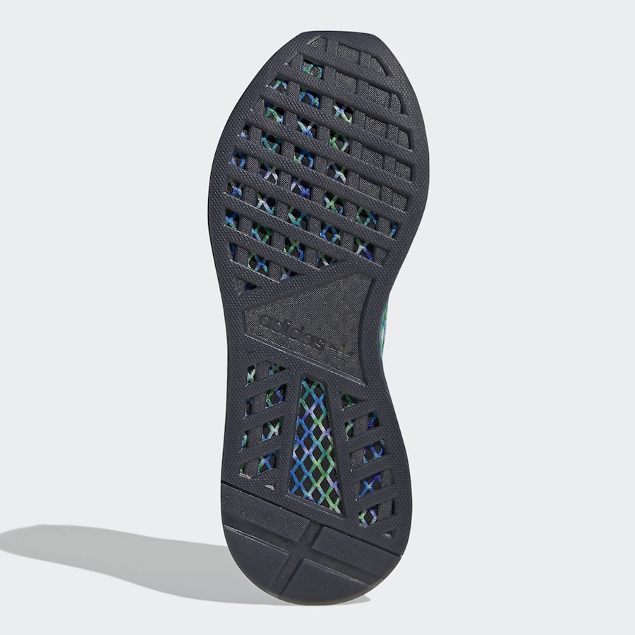 adidas Deerupt Runner Aqua Tie-Dye Print EE5671 Release Date