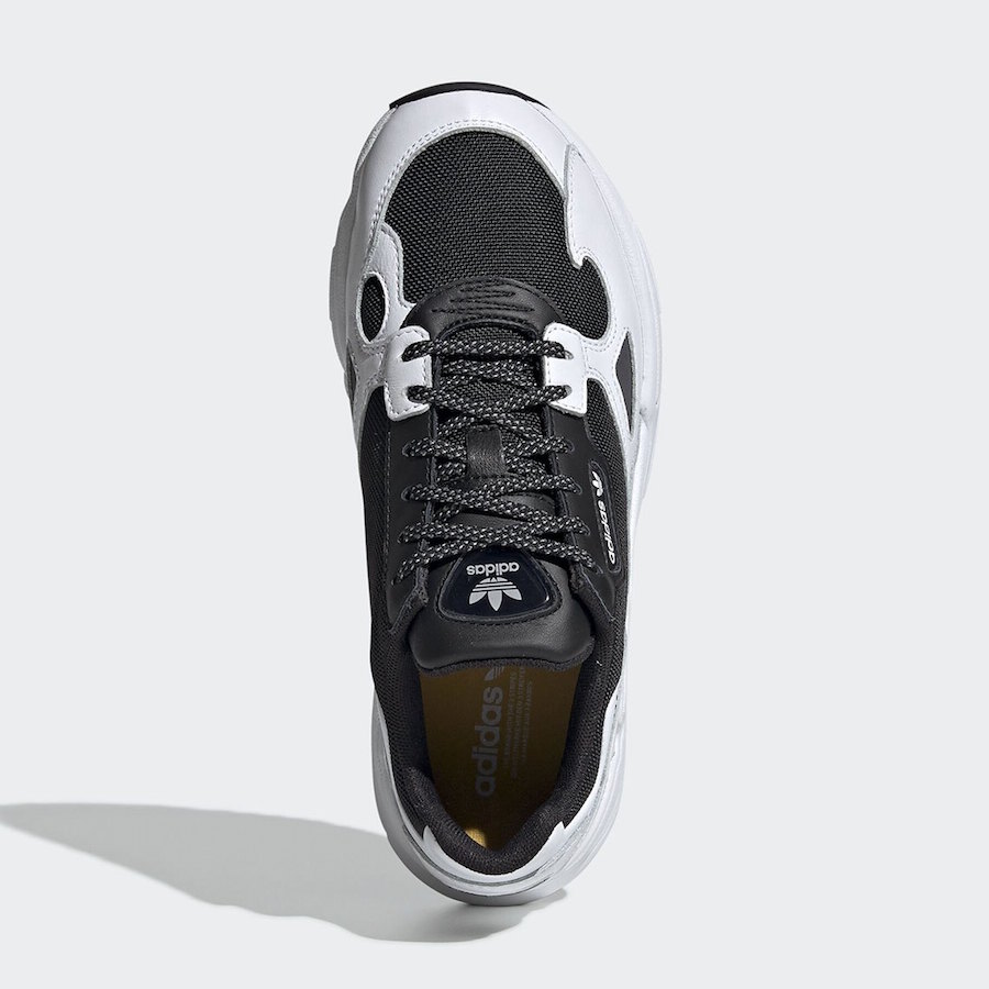 adidas Falcon Trail Black White EF9024 Release Date