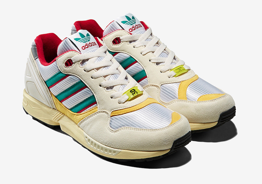 adidas ZX 6000 Creme Red Yellow FU8405 Release Date