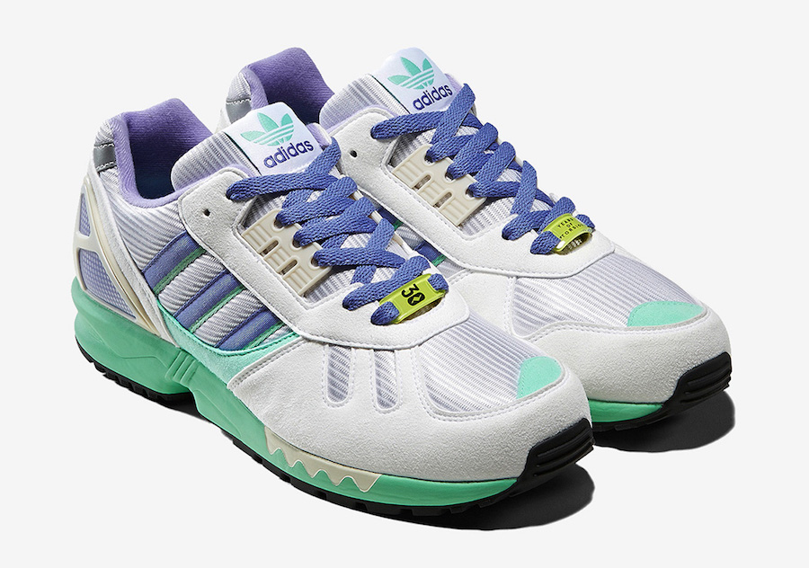 adidas ZX 7000 White Lilac Green FU8404 Release Date