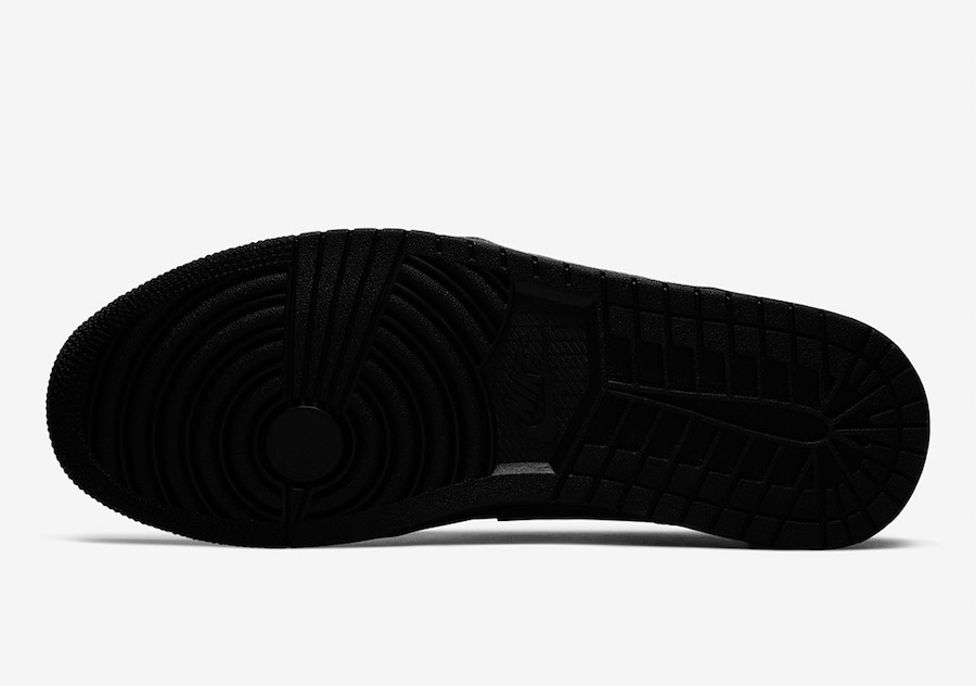 Air Jordan 1 Low Triple Black 553558-056 Release Date