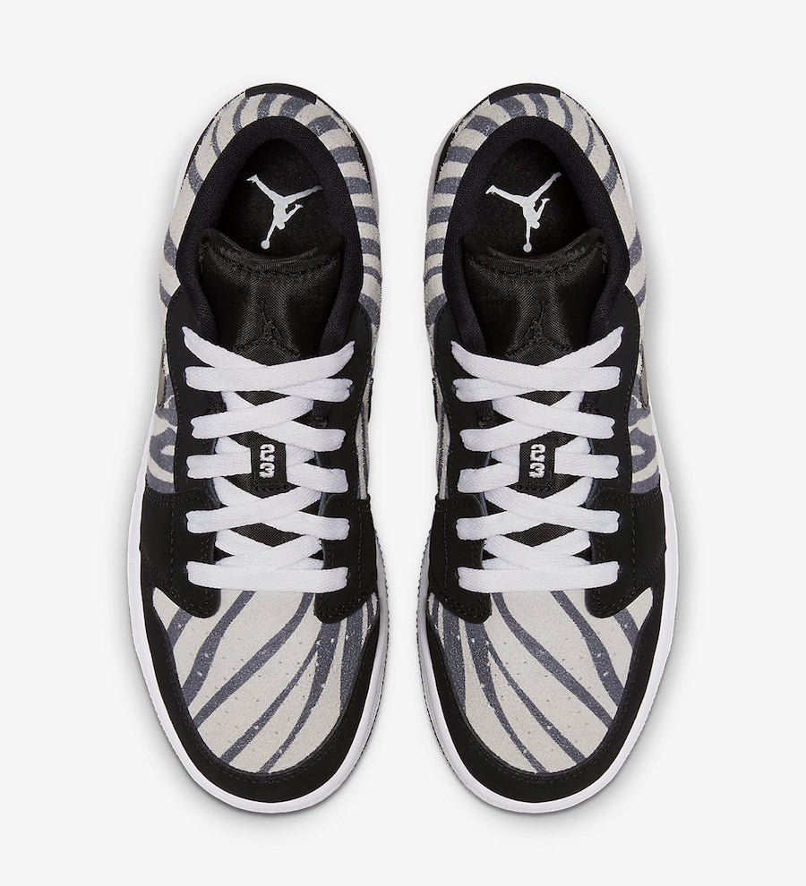 Air Jordan 1 Low Zebra 553560-057 Release Date 