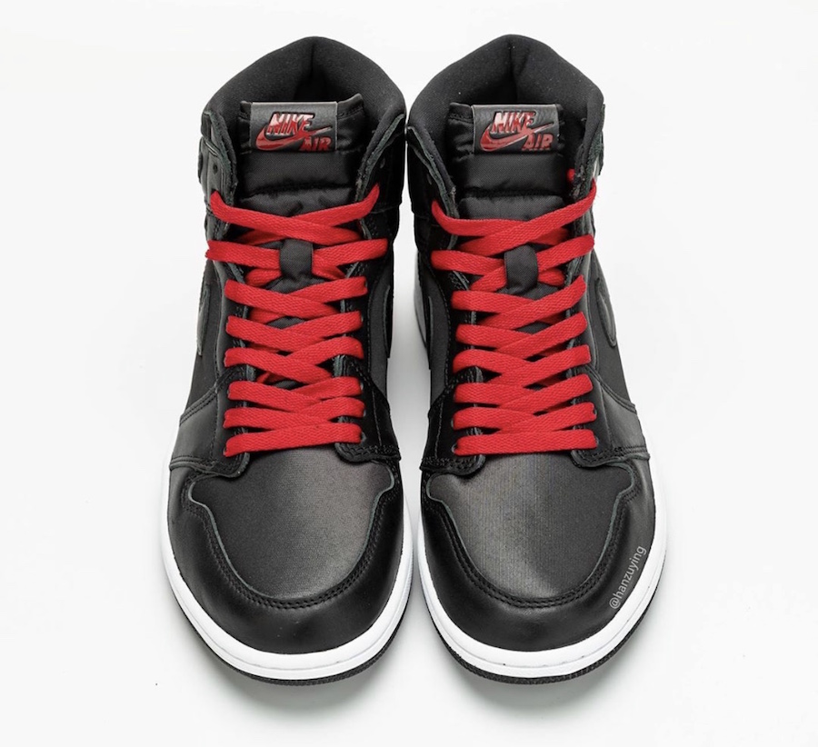 Air Jordan 1 Satin Black Gym Red 555088-060 Release Date - SBD