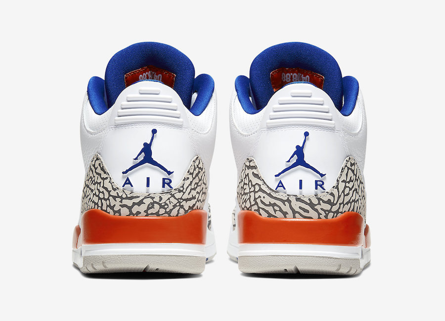 Air Jordan 3 Knicks 136064-148 2019 Release Date Price