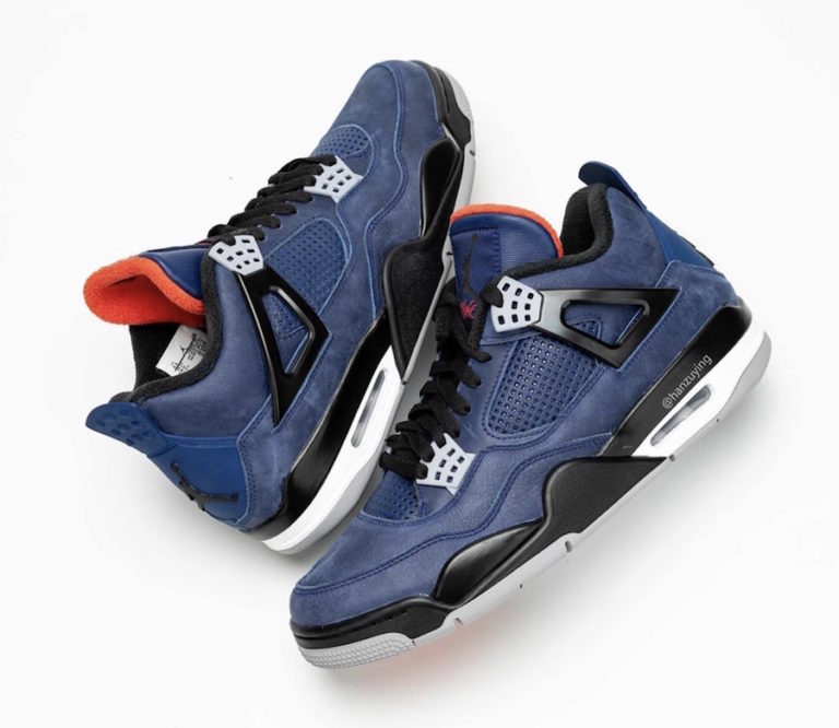 Air Jordan 4 WNTR Loyal Blue Habanero Red Black CQ9597401 Release Date SBD