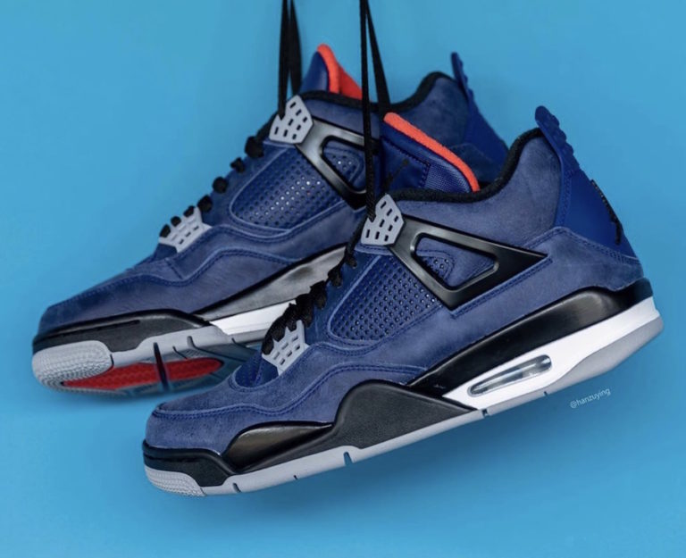 Air Jordan 4 WNTR Loyal Blue Habanero Red Black CQ9597401 Release Date SBD