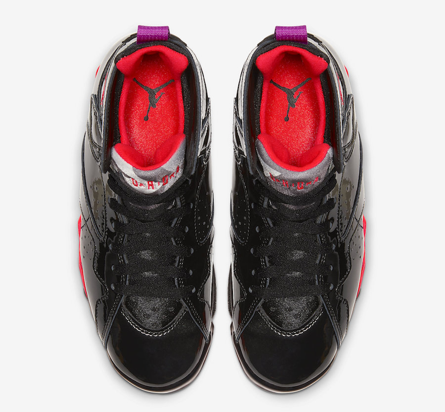 Black Patent Leather Air Jordan 7 313358-006 Release Date