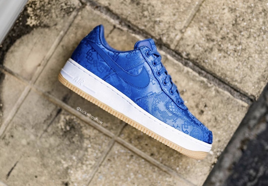Clot Nike Air Force 1 Low Game Royal CJ5290-400 Release Date
