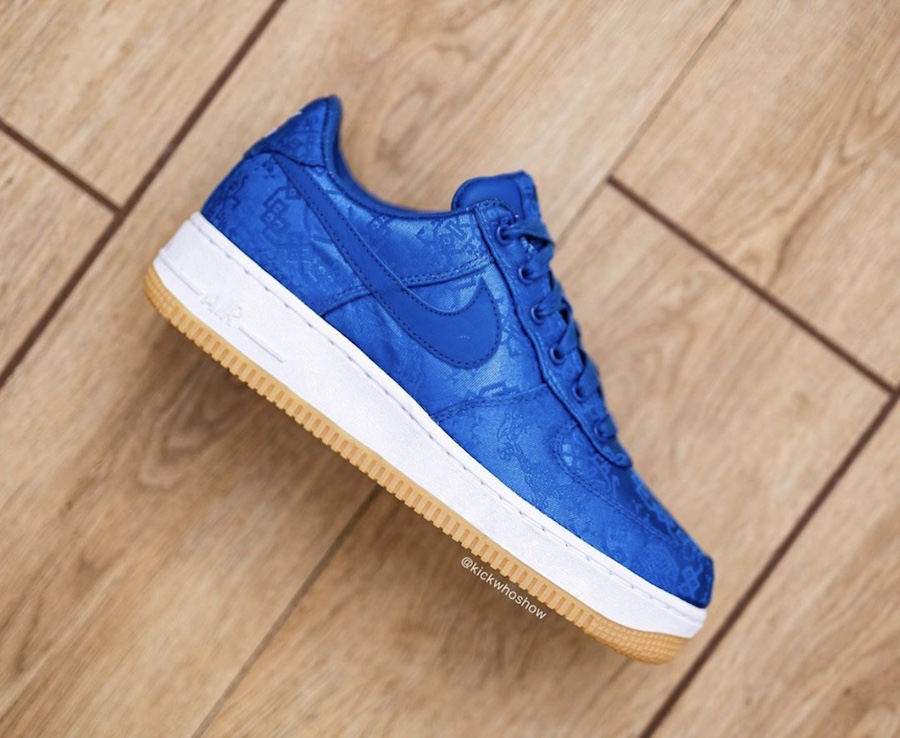 Clot Nike Air Force 1 Low Game Royal CJ5290-400 Release Date