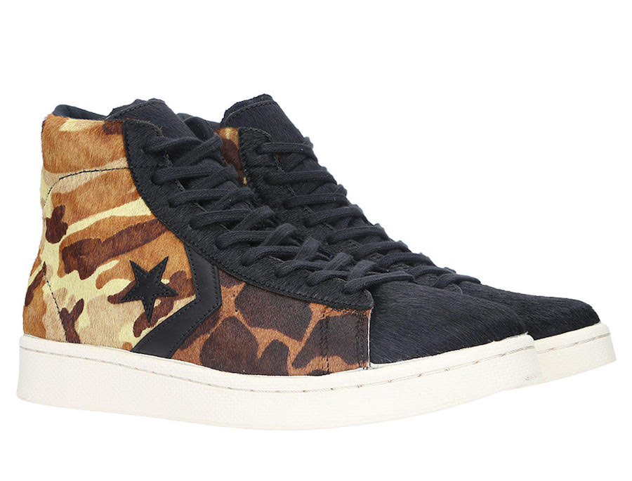 Converse Pro Leather Camo Pony Hair Release Date