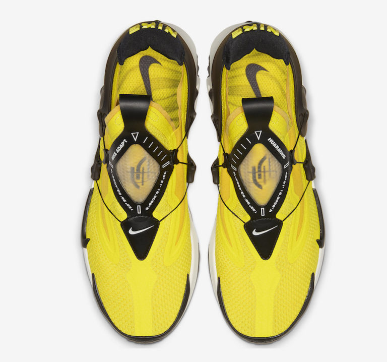 Nike Adapt Huarache Opti Yellow BV6397-710 Release Date - SBD