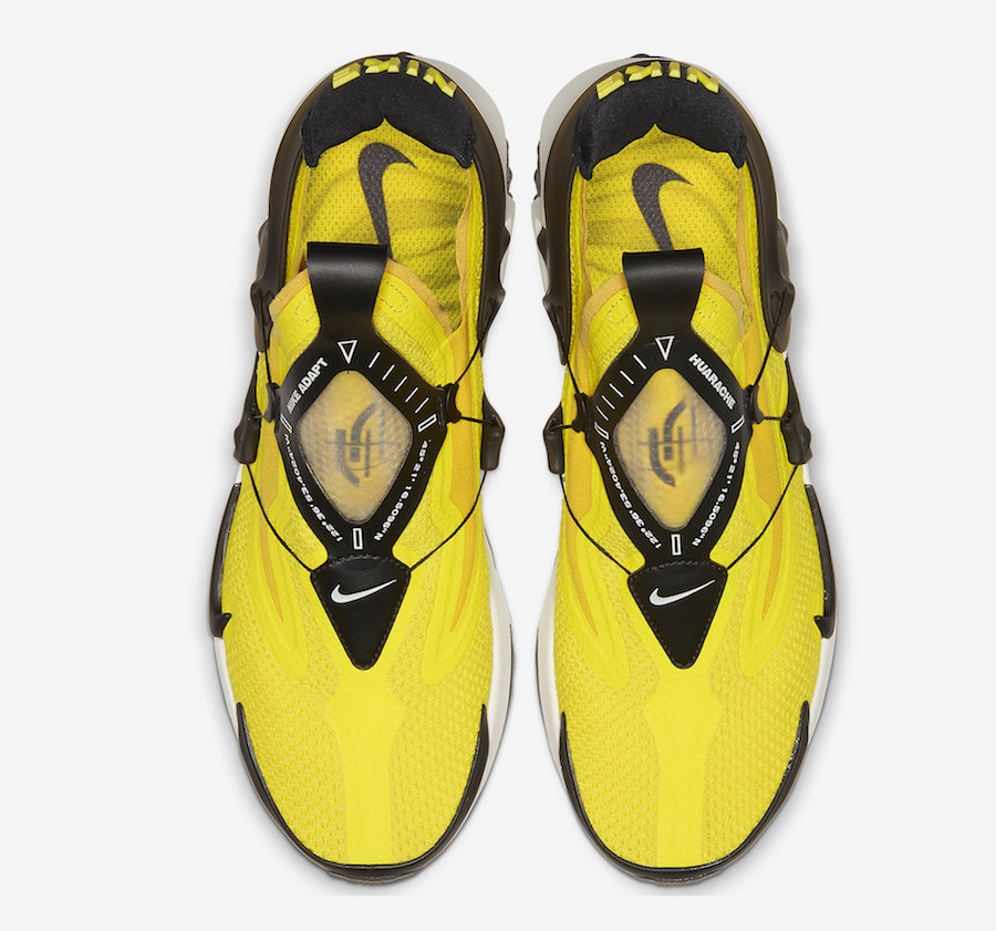 Nike Adapt Huarache Opti Yellow BV6397-710 Release Date
