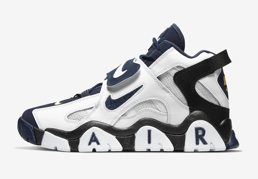 Nike Air Barrage Mid Midnight Navy AT7847-101 Release Date