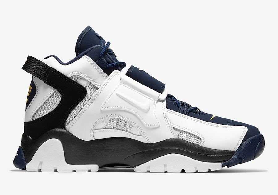 Nike Air Barrage Mid Midnight Navy AT7847-101 Release Date