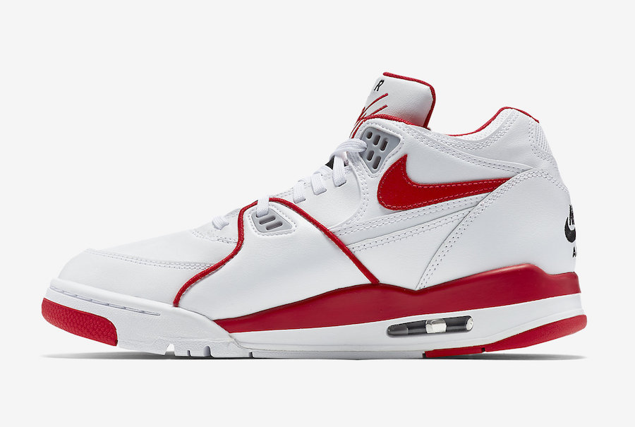 Nike Air Flight 89 White University Red 819665-100 Release Date - SBD