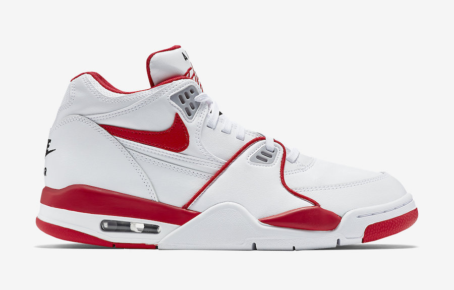 Nike Air Flight 89 White University Red 819665-100 Release Date - SBD