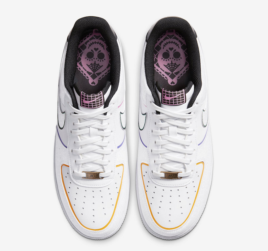 Nike Air Force 1 Low Day of the Dead CT1138-100 Release Date