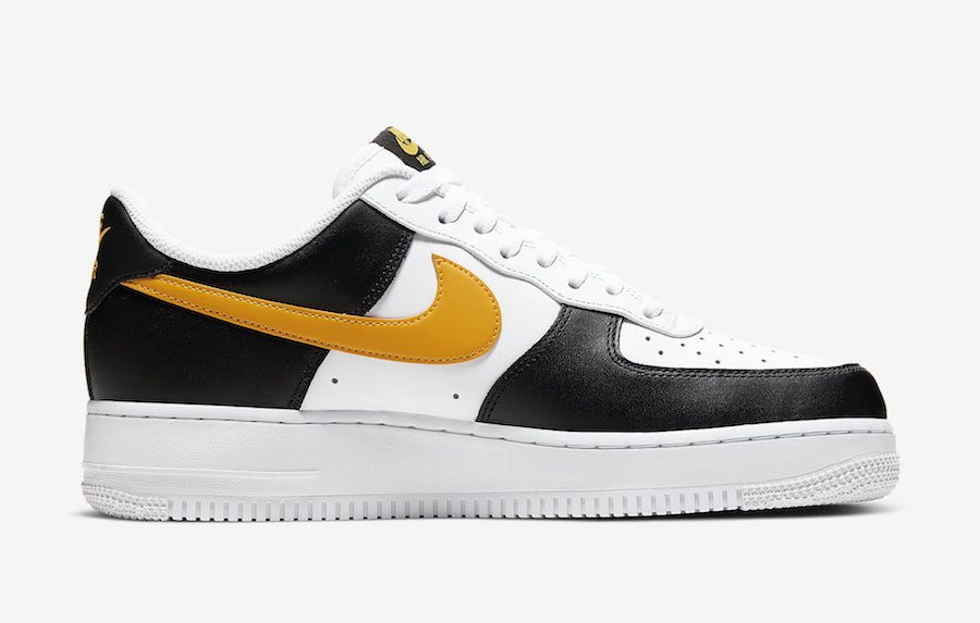 Nike Air Force 1 Low Taxi Black White University Gold CK0806-001 Release Date