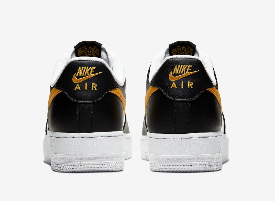 Nike Air Force 1 Low Taxi Black White University Gold CK0806-001 ...
