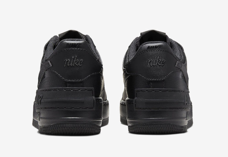 Nike Air Force 1 Shadow Black CI0919-001 Release Date - SBD