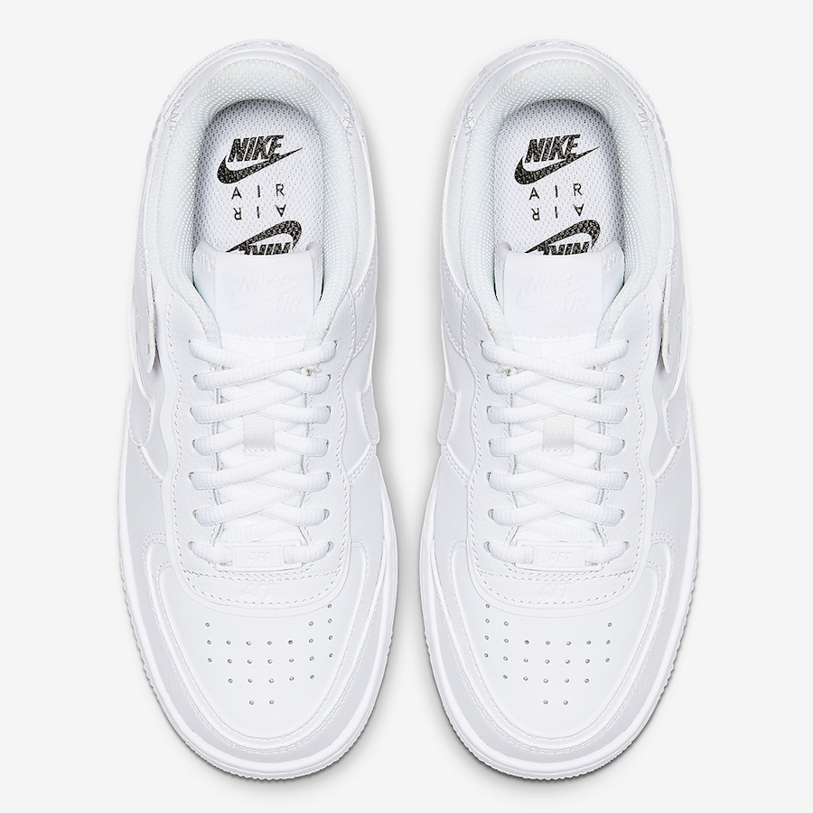 Nike Air Force 1 Shadow White CI0919-100 Release Date - SBD