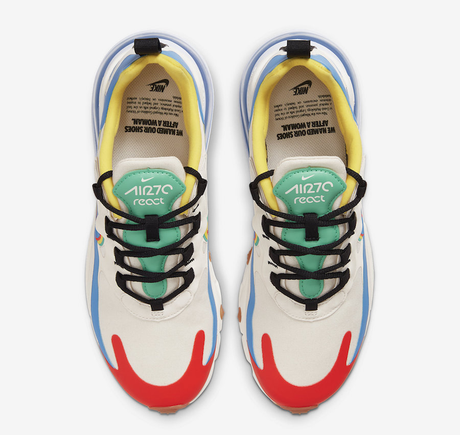 Nike Air Max 270 React Brand Heritage CT1634-100 Release Date