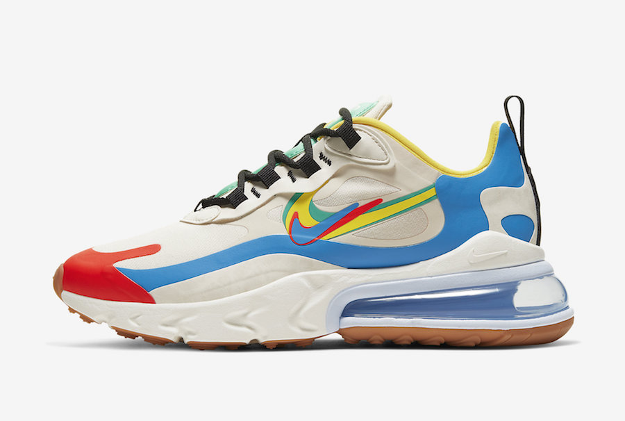 Nike Air Max 270 React Brand Heritage CT1634-100 Release Info