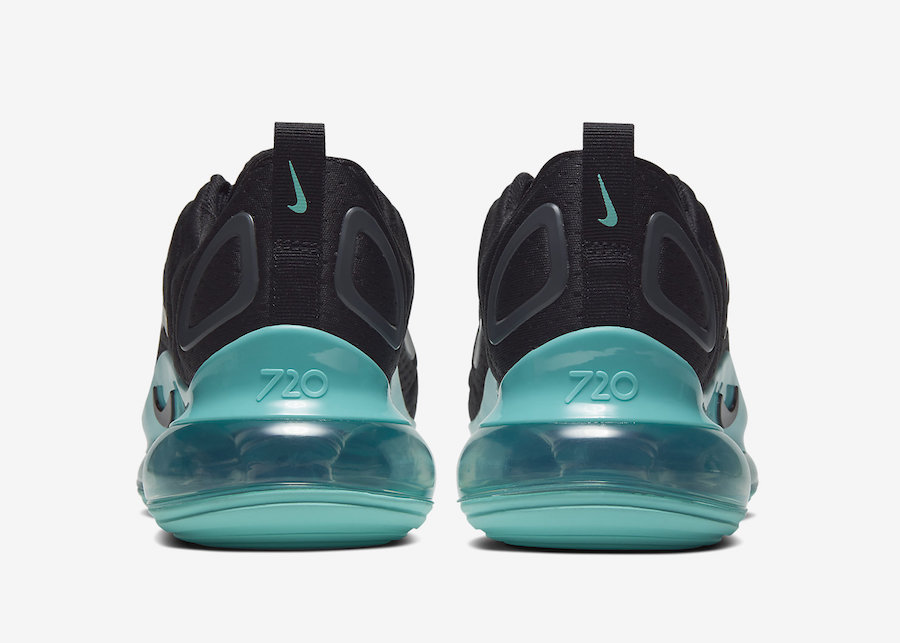 teal and black nikes