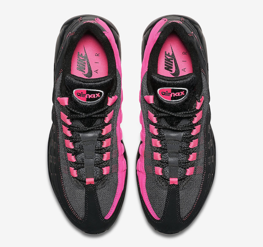 pink and black 95 air max