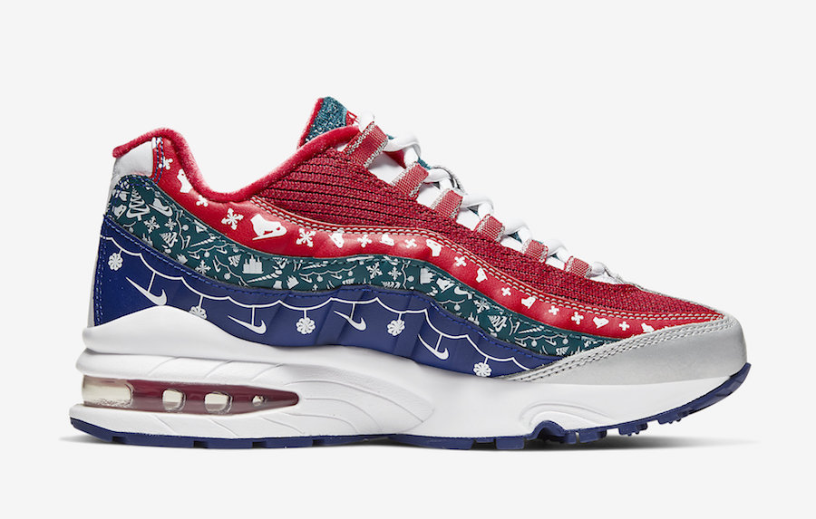 Nike Air Max 95 Christmas Sweater CT1593-100 Release Date