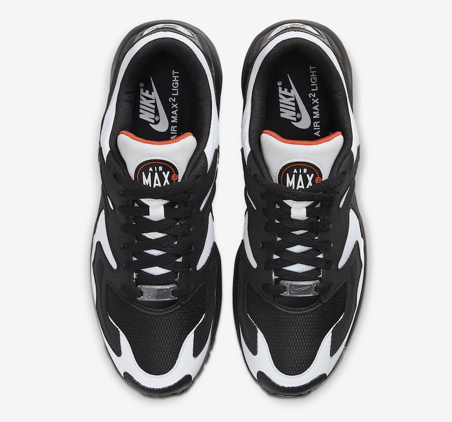 Nike Air Max2 Light White Black AO1741-106 Release Date