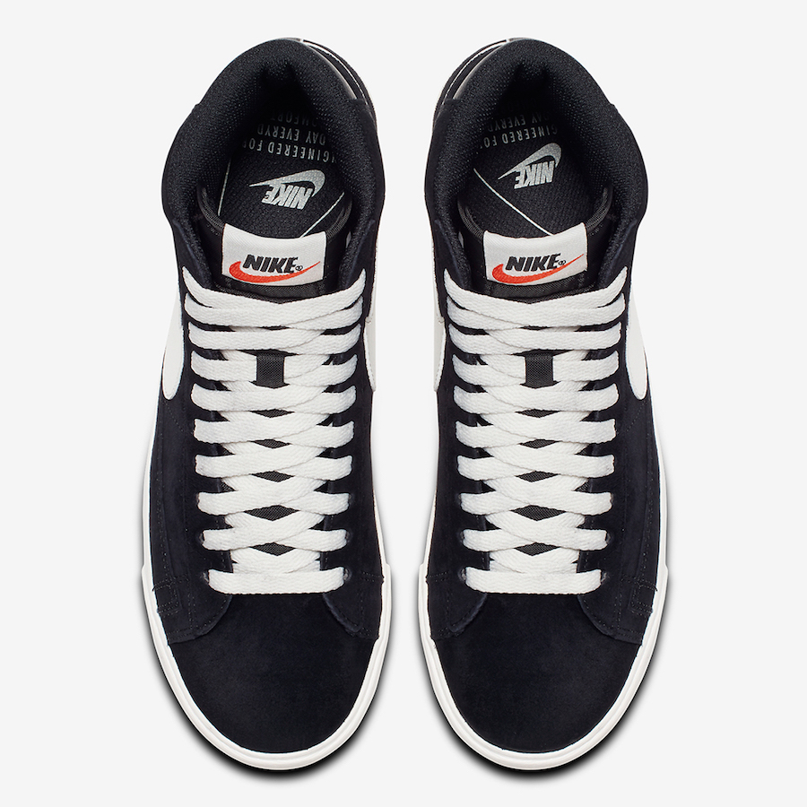 Nike Blazer Mid Black Suede AV9376-001 Release Date