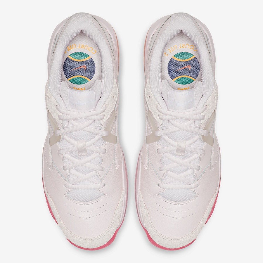 Nike Court Lite 2 White Pink CJ6781-600 Release Date