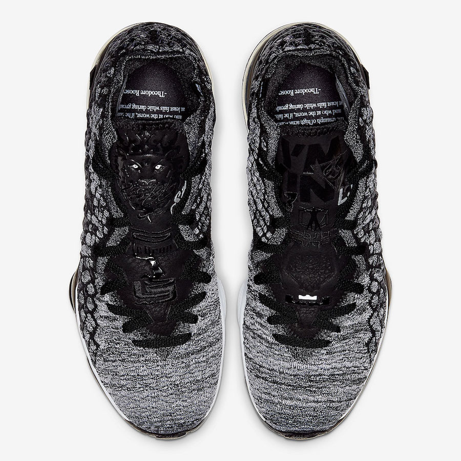 Nike LeBron 17 Black White BQ3177-002 Release Date