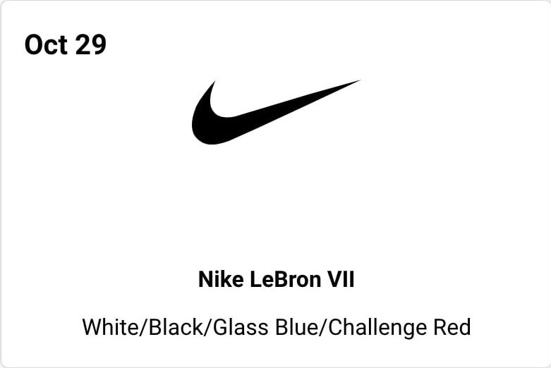 Nike LeBron 7 Red Carpet 2019 Retro Release Date